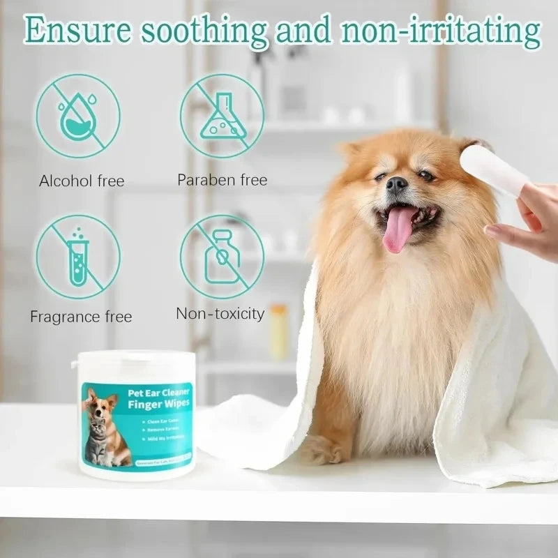 Zensory Pet Ear Cleaning Wipes